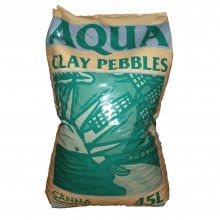 Canna Aqua Clay Pebbles 45L, granulat ceramiczny do hydro/aero