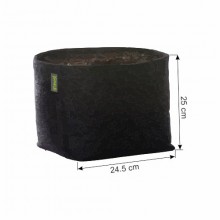GRONEST Fabric Pot 15L 24,5x24,5xh25cm