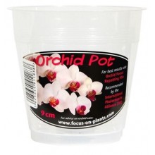 Growth Technology Clear Orchid Pot 9cm