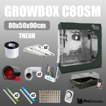 Germination set: Growbox C80SM 80x50x90cm + TNeon