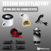 Ventilation Kits VF PRO-ECO 150-200m3/h fi125