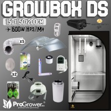 Complete Kit: Growbox Dark Street 150 + HPS 600W