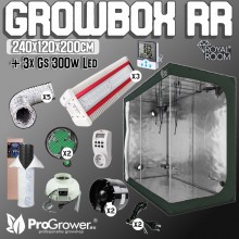 Complete Kit: Growbox RR240S, 3 x GS LED 300W