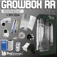 Zestaw do uprawy: Growbox RoyalRoom 50x50x120cm + HPS 150W