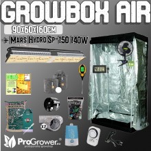 Zestaw do uprawy: Growbox Airontek 90x50x160cm + MarsHydro SP-150 140W LED