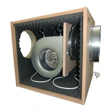 BOX MDF, 160W fi160mm 550m3/h WENTYLATOR RADIALNY
