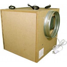 BOX MDF, 365W fi250mm 1500m3/h WENTYLATOR RADIALNY