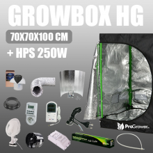 Complete Kit: Growbox Herbgarden 70x70x100cm + HPS 250W