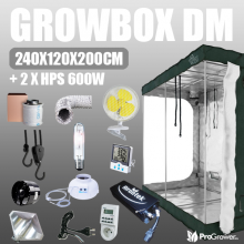 Complete Kit: Growbox DM240S, 2 x HPS 600W