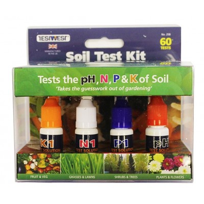 2 Tests Tester Kit Garden Plants Growing Garland pH Soil Test