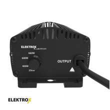 Elektrox Ultimate 250-600W, ballast dimmable, 4-step adjustment