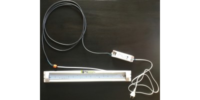 How to properly connect the Growspec Slimspec LED with the power supply?
